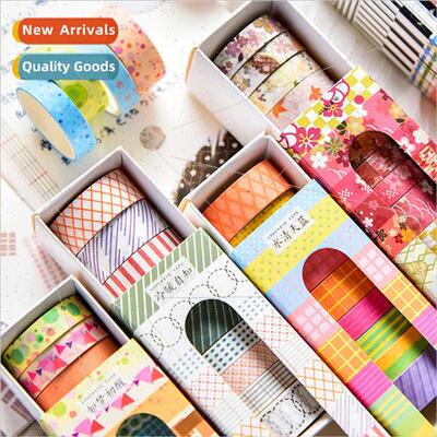 Creative washi tape set meet again series ins simple fresh h