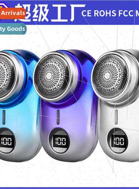 Razor electric mini razor rechargeable male shaver LCD porta