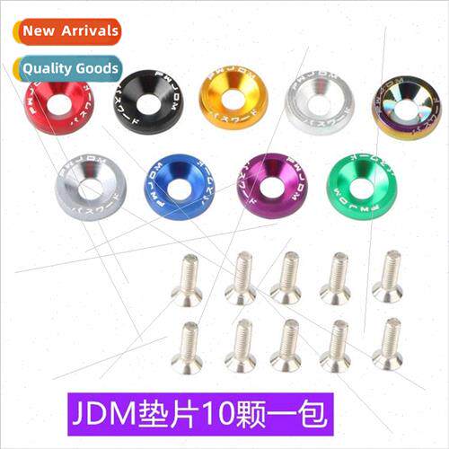 Car modification spacer screws license plate frame screws de