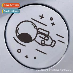 Car astronaut laser reflective car stickers astronaut electr