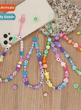 Japan and  Korea small fresh phone lanyard female  hand-wove