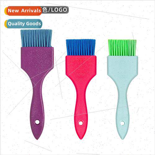 baked oil coloring hair brush barber  pick dyeing care brush