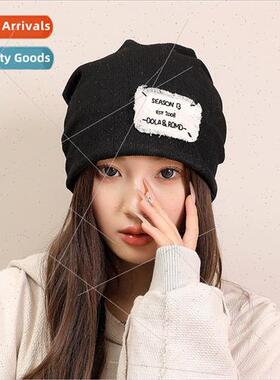 Autumn and winter  cloth label womens senior sense of stacke