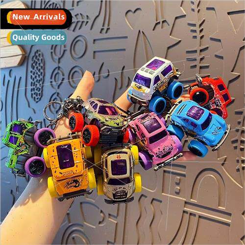 Cartoon cool off-road car keychain chain female cute fashion