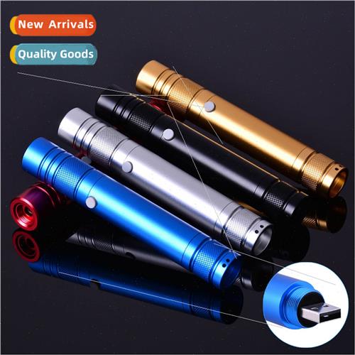 2019 New USB rechargeable laser flashlight Sales floor sand