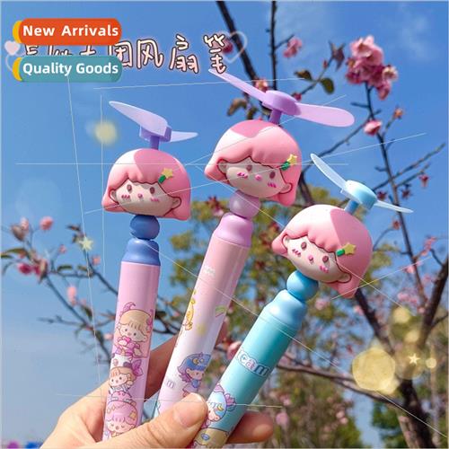 Constellation group fan pen cute girl heart neutral pen blac