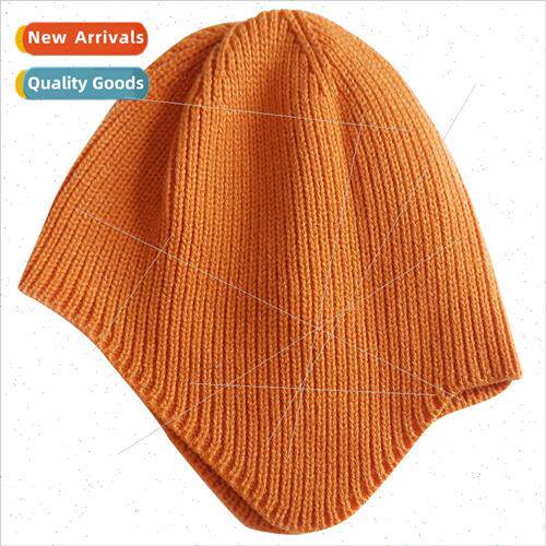 childrens new knitted cap men and women baby set head round