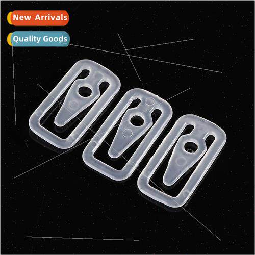 Transparent Plastic ngle Hook Square Clip Question Mark Hook