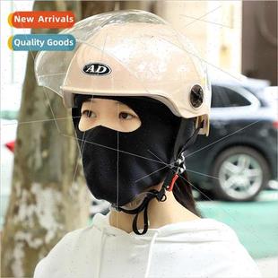 Winter cycling mask padded face protection battery bike bike