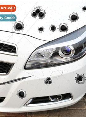 Stickers car scratch stickers personalized bullet hole car s