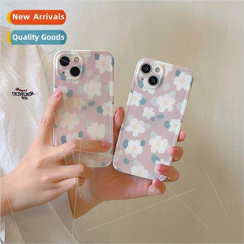 ins small fresh literary flowers iPhone14Pro phone case 12/1