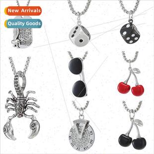 Hip Hop Cartoon Cute Scorpion Timeline Cherry Dice Eagle Tag