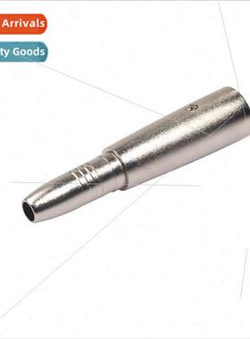 Zinc Alloy Canon Male to 6.35 Male XLR Audio Adapter 适用 El