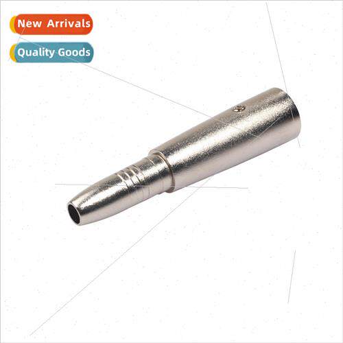 Zinc Alloy Canon Male to 6.35 Male XLR Audio Adapter 适用 El