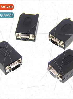 DB9 Male Female Solderless Serial Cable Adaptor with Shell 4