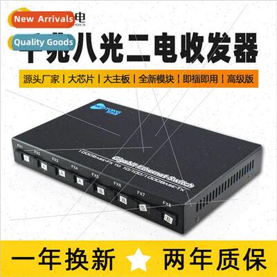 Gigabit Fiber Optic Transceiver nglemode Cascade Switch Opti
