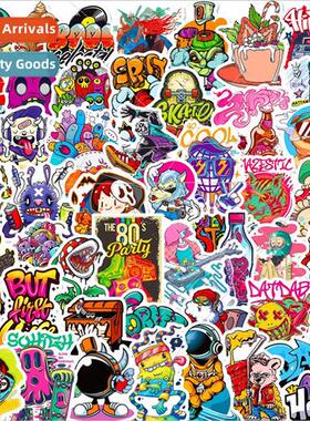 New 50 set graffiti decorative stickers cartoon stickers ska