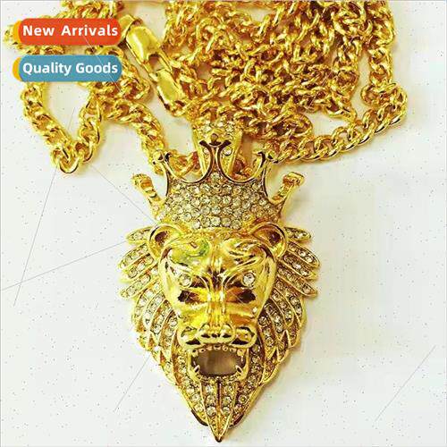 personalized best-  hip-hop nd mens pendant popular lion hea