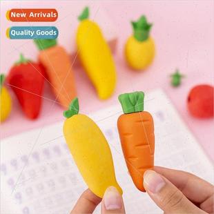 students art gift fruit cute eraser creative Jumbo cartoon