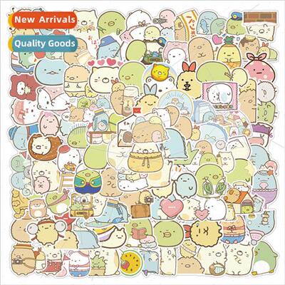 100 Kawaii Corner Creature Doodle Stickers Personalized Deco