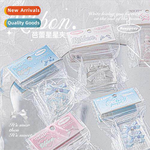 ballet star handbook notebook clip small fresh stationery tr