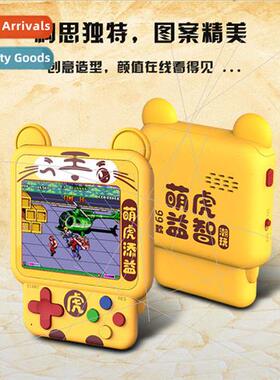 Handheld game console mini portable jewelry pendant 99 games