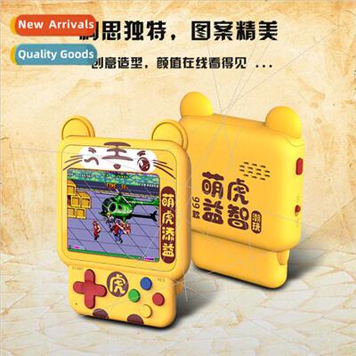 Handheld game console mini portable jewelry pendant 99 games