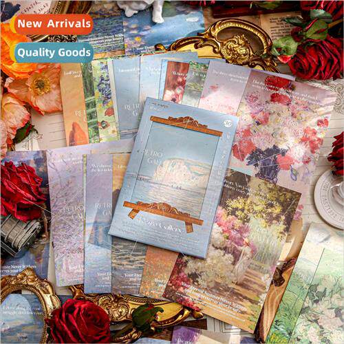 Boxed Postcards Vintage Gallery Series Creative High Feeling