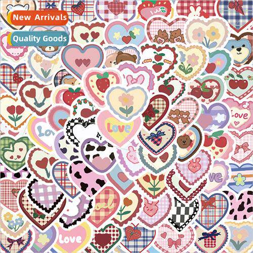 100 cartoon love graffiti stickers cell phone case luggage w