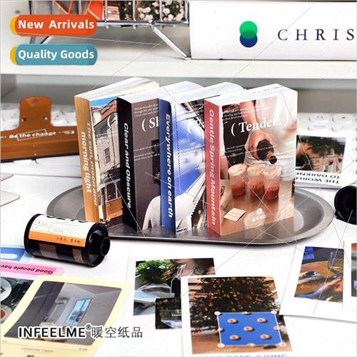 Sticker book fine light series light retro life daily decora