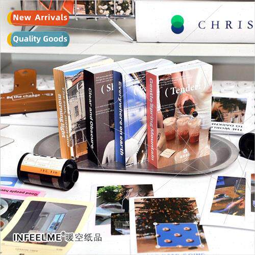 Sticker book fine light series light retro life daily decora