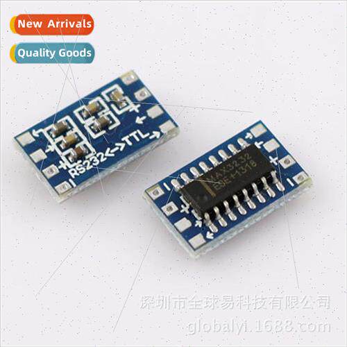 MCU mini RS232 MAX3232 Level to TTL Level Converter Board Se