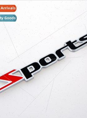 SPORTS sports car emblem 3D three-dimensional modification m