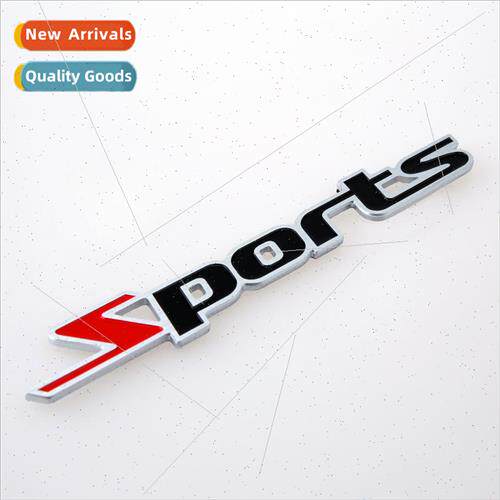 SPORTS sports car emblem 3D three-dimensional modification m