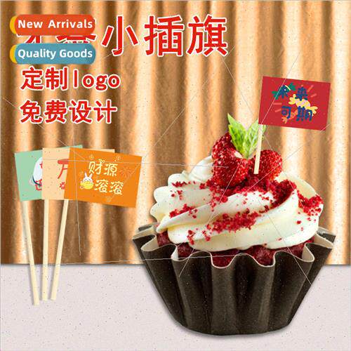 Toothpick Flag Cake Fruit gn Birthday Dress Up Insert Flag P