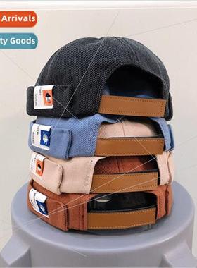 Japanese set hip-hop brimless melon hat children students pa