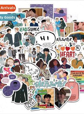 50 pcs of popular U.S. drama love course graffiti stickers B