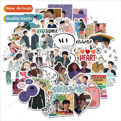 50 pcs of popular U.S. drama love course graffiti stickers B
