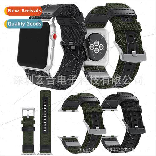 适用 apple apple watch8/7/6/5/4 canvas belt sport model canv