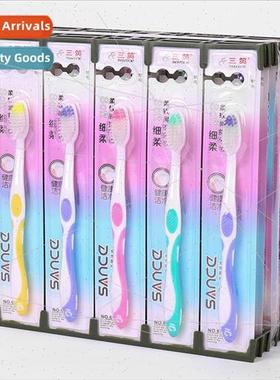 Elastic soft silk hotel household soft bristle adult toothbr