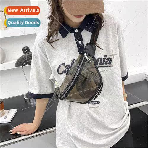 New casual fanny pack men and women cell phone pvc outdoor l