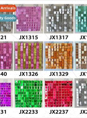 anxiu Crafts 3D wind-up board Party background glitter squar