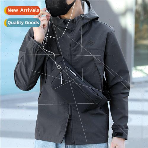 Casual Mens Business Waist Bag 2023 New Sports Fashion Chest