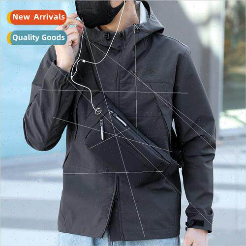 Casual Mens Business Waist Bag 2023 New Sports Fashion Chest