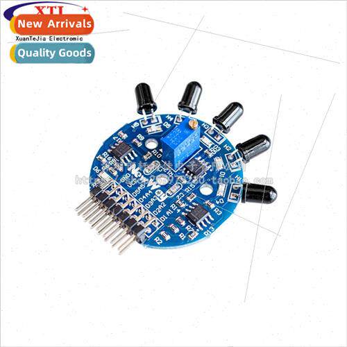 Five-way flame sensor module Dual analog-digital output Fire