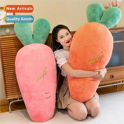 Cartoon cute carrot plush toy large radish doll home pillow
