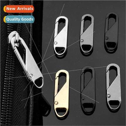 Removable pull tab down jacket bag universal zipper head sna