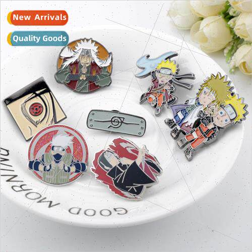 Anime new Naruto pin whirlpool Naruto cartoon character badg