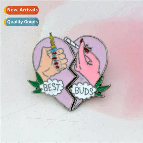 Creative BESTBUDS two petals of love cigarette lighter alloy