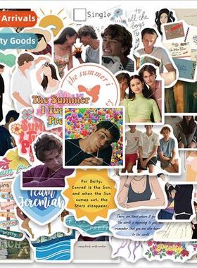 50 popular U.S. drama becomes beautiful summer stickers lugg